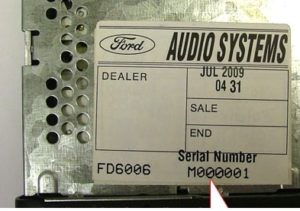 Ford radio code generator