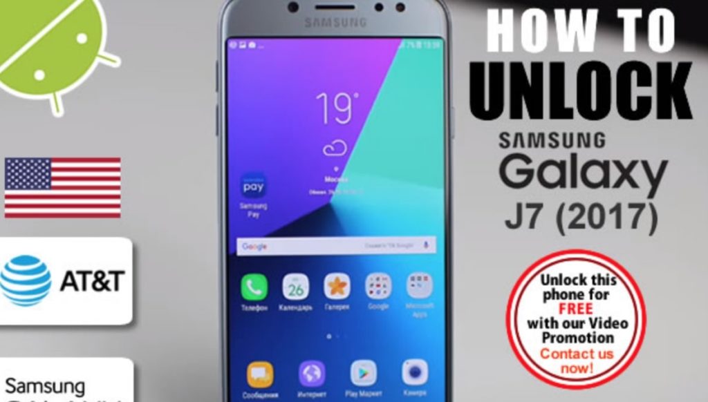 Unlock Samsung Galaxy J7