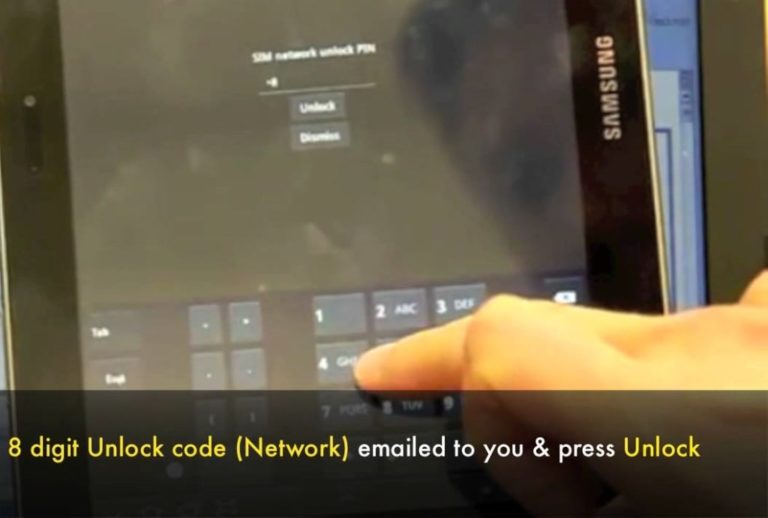 How To Unlock Samsung Galaxy Tab For Free By IMEI Identity Number