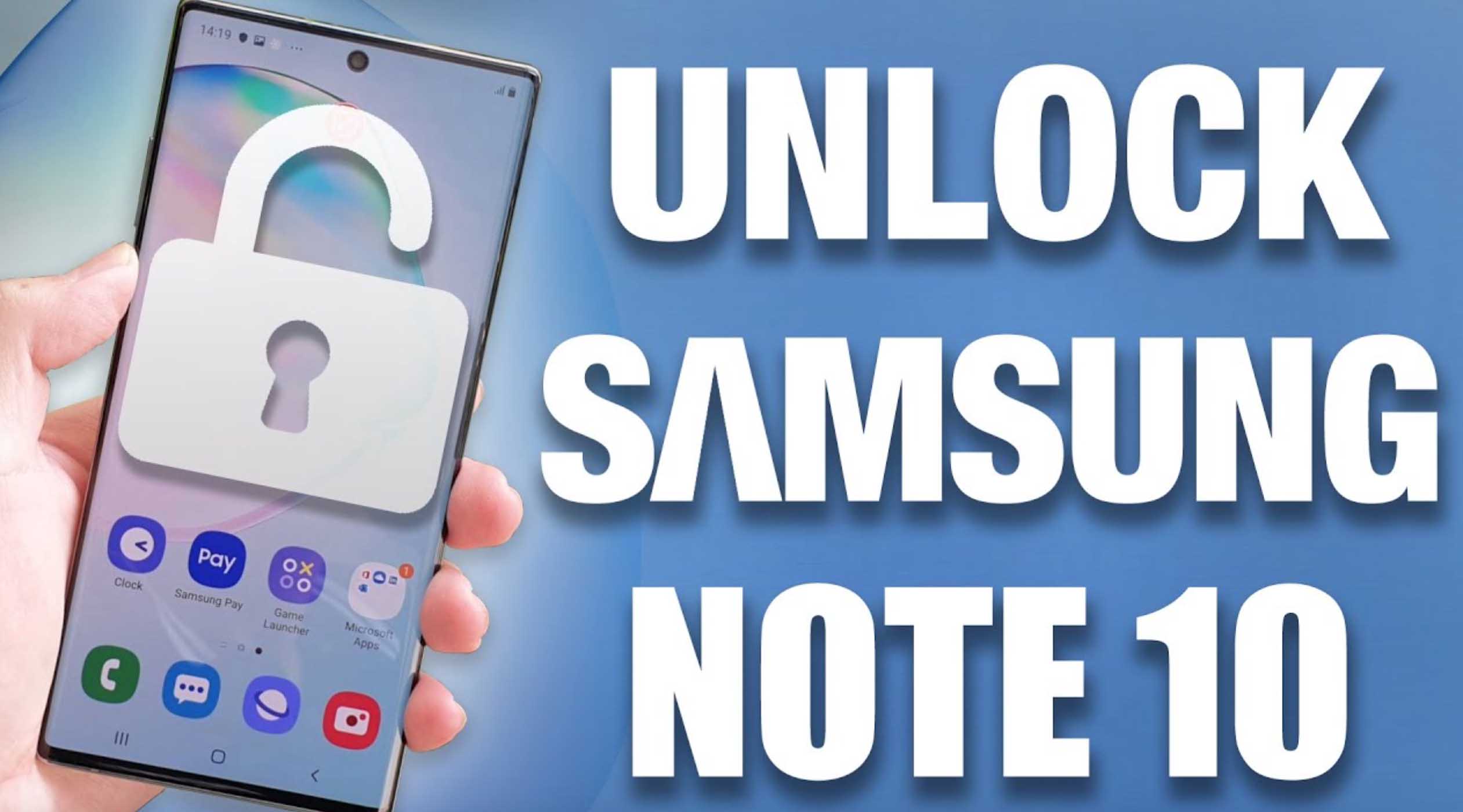 Learn How To Unlock Samsung Galaxy Note10 Plus Lite Via Code