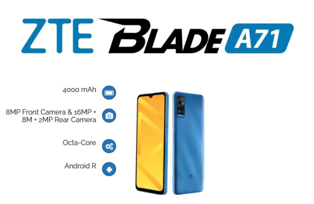 ZTE Blade A71 Specifications